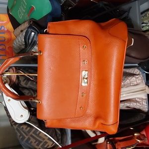 MCM ORANGE BAG
